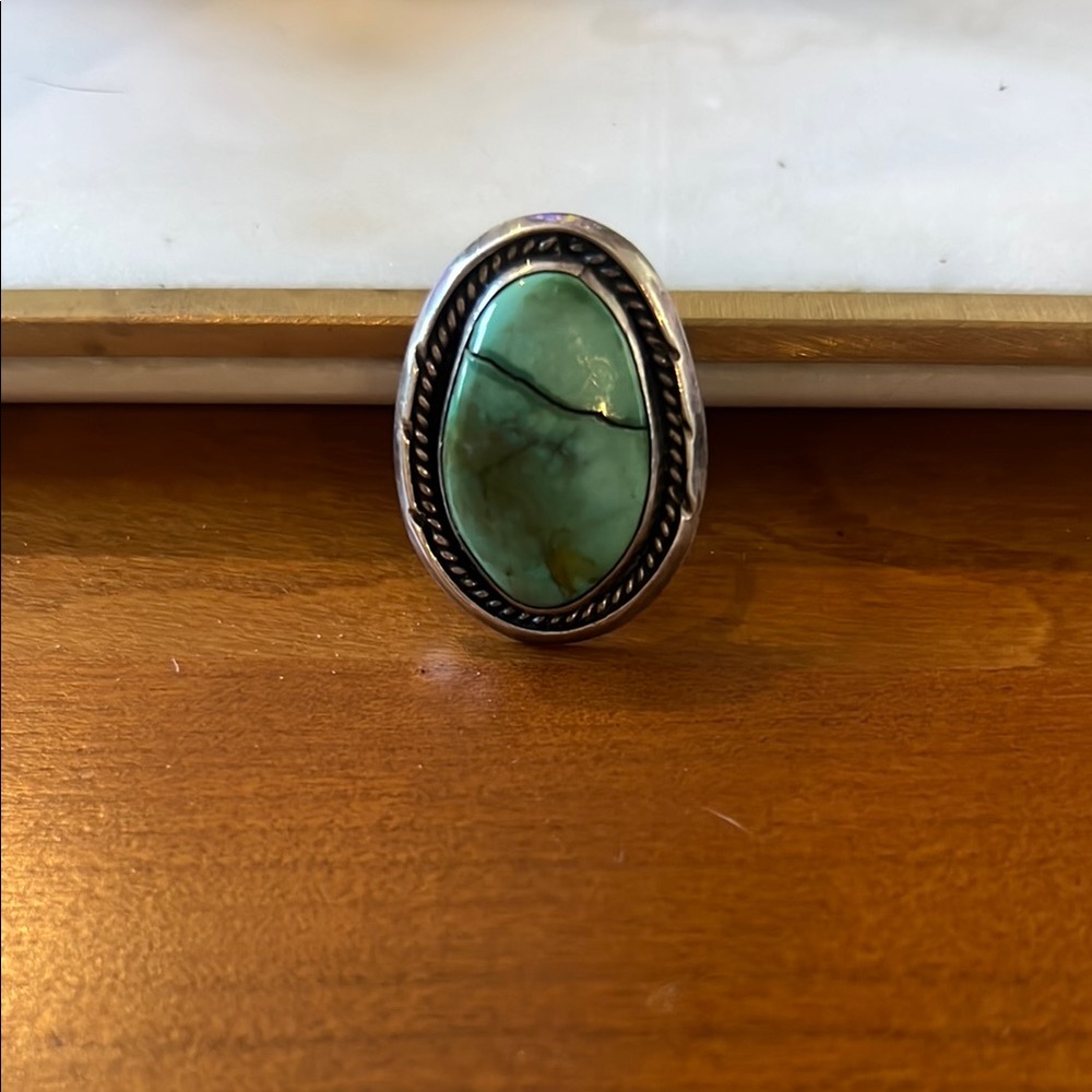 Turquoise Silver Ring